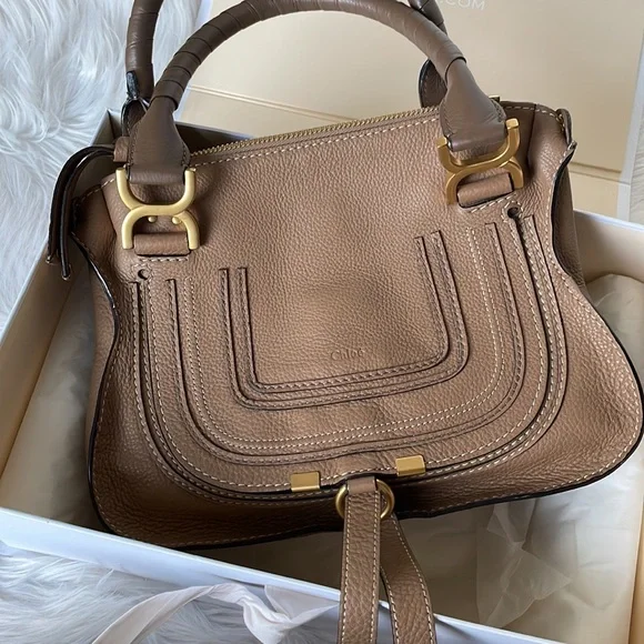 •Chloe• Marcie Medium Satchel Bag - Picture 11 of 17
